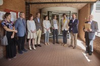 ACTO DOCOMOMO IBÉRICO / CENTRO ITURRONDO.  Obra de Julio Cano Laso.